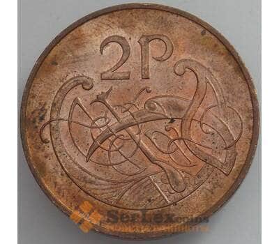 Монета Ирландия 2 пенса 1971 КМ21 aUNC арт. 16581