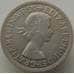 Монета Австралия 1 флорин 1954 КМ55 AU-aUNC Королевский визит в Австралию арт. 9288