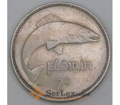 Ирландия флорин 1954 КМ15а VF арт. 56068