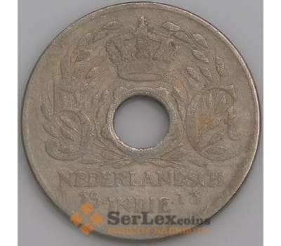 Монета Нидерландская Восточная Индия 5 центов 1913 КМ313 F (J05.19) арт. 19018