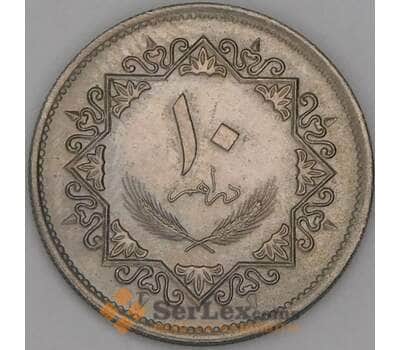 Ливия 10 дирхамов 1975 КМ14 XF арт. 52828