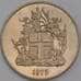 Исландия монета 10 крон 1975 КМ15 UNC арт. 42252