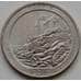 Монета США 25 центов 2012 13 парк Акадия P арт. 7034