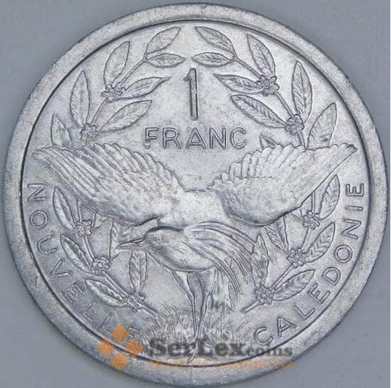 Новая Каледония 1 франк 2018 КМ10 AU арт. 38541