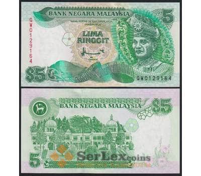 Малайзия банкнота 5 ринггит 1998 Р35А UNC  арт. 48342