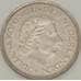 Монета Нидерланды 1 гульден 1975 КМ184а XF Королева Юлиана (J05.19) арт. 17773