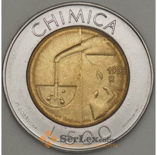 Сан-Марино 500 лир 1998 UNC (n17.19) арт. 21364
