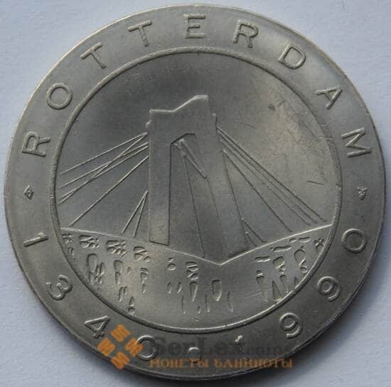Нидерланды жетон медаль 1990 UNC 650 лет Ротердам (J05.19) арт. 16696