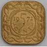 Суринам монета 5 центов 1972 КМ12 UNC арт. 46160