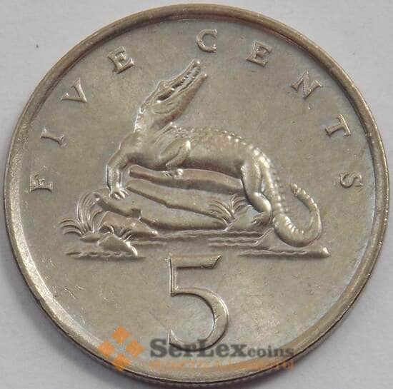 Ямайка 5 центов 1975 КМ46 aUNC (J05.19) арт. 15770