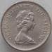 Монета Фолклендские острова 5 пенсов 1980 КМ4.1 aUNC Птица Чайка арт. 13148