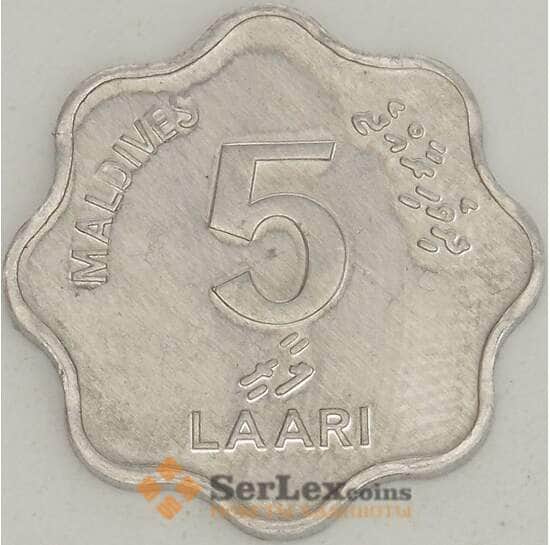 Мальдивы 5 лаари 1984 КМ69 UNC (J05.19) арт. 18599