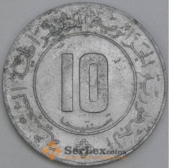 Алжир 10 сантимов 1984 КМ115 VF арт. 56317
