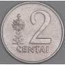 Литва 2 цента 1991 КМ86 UNC арт. 53325