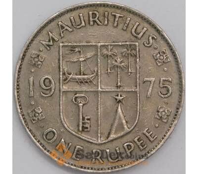 Маврикий 1 рупия 1975 КМ35 VF арт. 40884