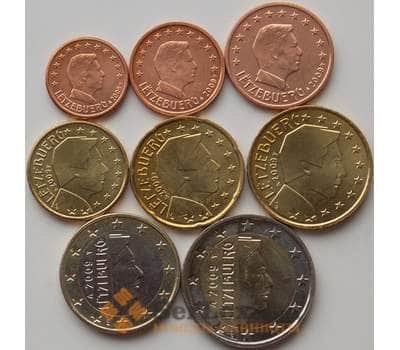Монета Люксембург Набор 1 цент - 2 евро (8 шт) 2009 UNC арт. 11508