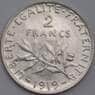 Франция 2 франка 1919 КМ845 UNC арт. 40611