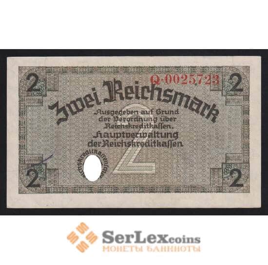 Германия 2 марки ND 1940-1945 РR137a XF арт. 54019
