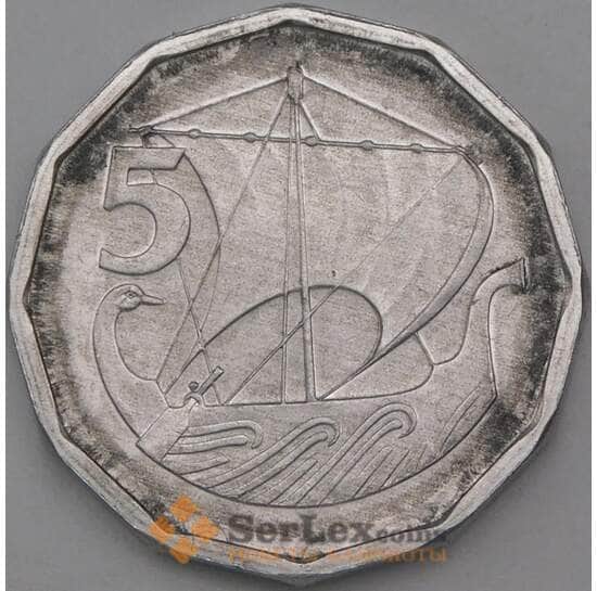 Кипр 5 милс 1981 КМ50.1 XF арт. 26943