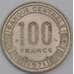 Конго монета 100 франков 1971 КМ2 XF арт. 42703