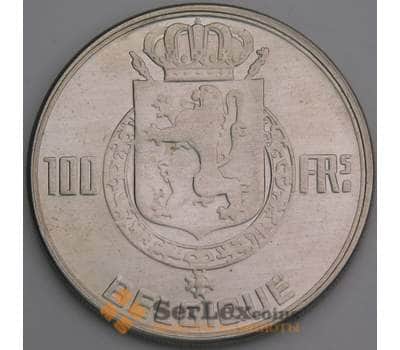 Монета Бельгия 100 франков 1950 КМ138 XF Belgique арт. 16136