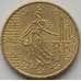 Монета Франция 10 евроцентов 1999 КМ1285 XF+ арт. 12538