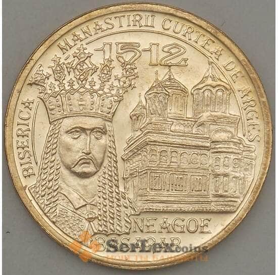 Румыния 50 бани 2012 UNC Нягое Басараб арт. 21347