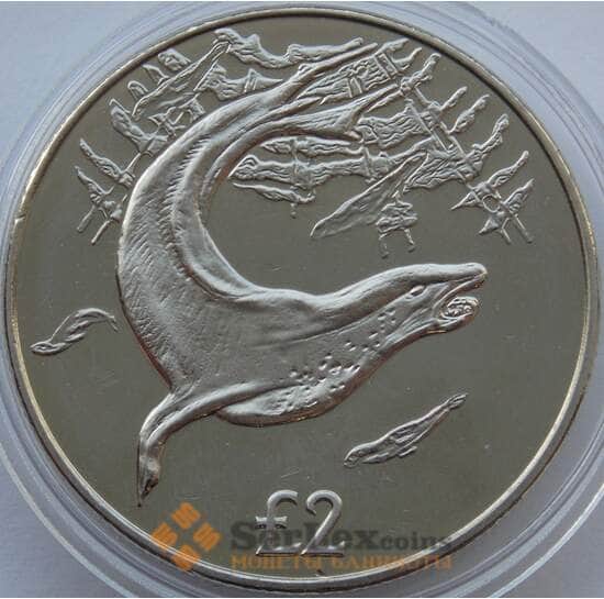 Южная Джорджия и Южные Сэндвичевы острова 2 фунта 2018 BU Морской леопард арт. 13656 Южная Джорджия и Южные Сэндвичевы острова 2 фунта 2018 BU Морской леопард арт. 13656