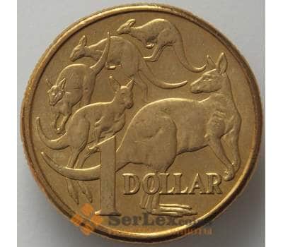 Монета Австралия 1 доллар 2016 КМ489 UNC Регулярный выпуск (J05.19) арт. 17192
