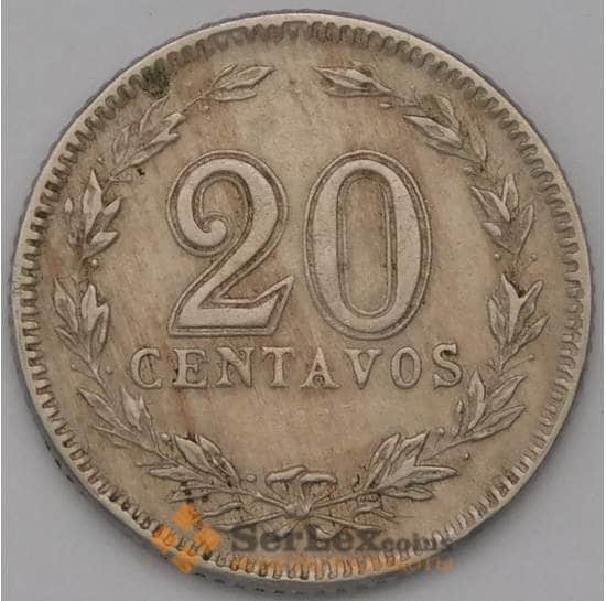 Аргентина 20 сентаво 1921 КМ36 VF арт. 38450