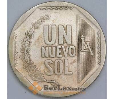 Перу 1 новый соль 2005 КМ308.4 VF арт. 57661