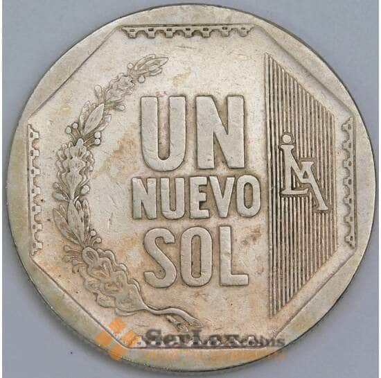 Перу 1 новый соль 2005 КМ308.4 VF арт. 57661 Перу 1 новый соль 2005 КМ308.4 VF арт. 57661