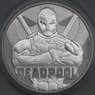 Тувалу монета 1 доллар 2018 UC250 Proof Marvel - Дэдпул арт. 43097