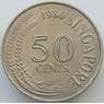 Сингапур 50 центов 1980 КМ5 AU (J05.19) арт. 16385