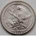 Монета США 25 центов 2012 11 парк Национальный лес Эль-Юнке D арт. 7022