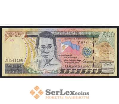 Филиппины 500 песо 2001 Р196а UNC арт. 51981