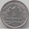 Германия 1 рейхсмарка 1933 D КМ78 AU арт. 12158