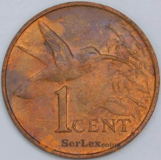 Тринидад и Тобаго 1 цент 1997 КМ29 XF арт. 57528