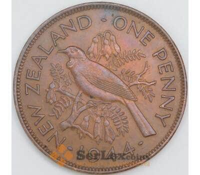 Новая Зеландия 1 пенни 1944 КМ13 XF арт. 56515