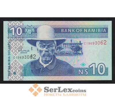 Намибия 10 долларов 2001 Р4b UNC  арт. 54731