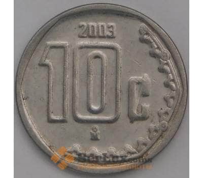 Монета Мексика 10 сентаво 2003 КМ547 XF арт. 39104