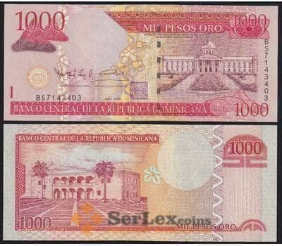 Доминикана республика 1000 песо 2006 Р180а UNC арт. 50849