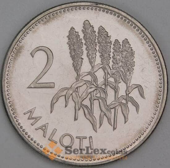 Лесото 2 малоти 1998 КМ58 UNC арт. 54782 Лесото 2 малоти 1998 КМ58 UNC арт. 54782