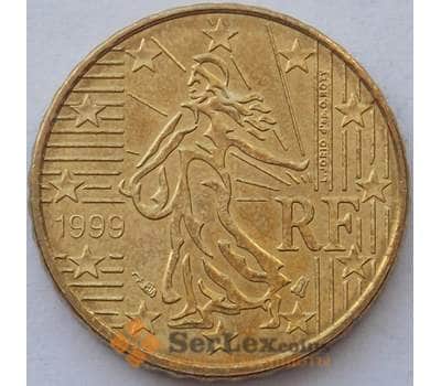 Монета Франция 10 евроцентов 1999 КМ1285 aUNC (J05.19) арт. 15615