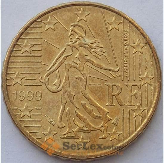Франция 10 евроцентов 1999 КМ1285 aUNC (J05.19) арт. 15615