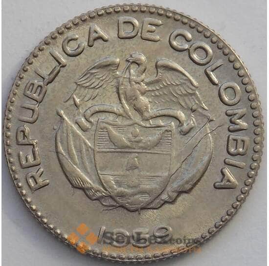 Колумбия 10 сентаво 1959 КМ212 UNC (J05.19) арт. 17482