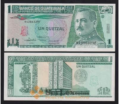 Гватемала 1 кетцаль 1992 P73с UNC арт. 54593