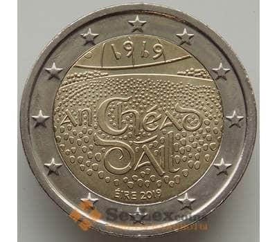 Монета Ирландия 2 евро 2019 UNC Палата представителей Дойл Эрен (НВВ) арт. 14338