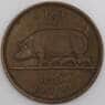 Ирландия монета 1/2 пенни 1940 КМ10 XF арт. 45084