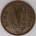 Ирландия монета 1/2 пенни 1940 КМ10 XF арт. 45084